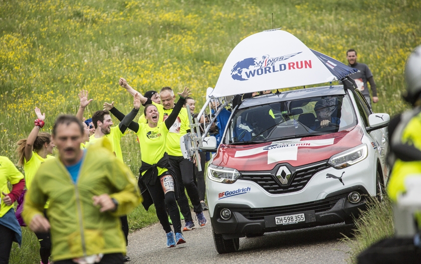 Wings for Life World Run avec Renault