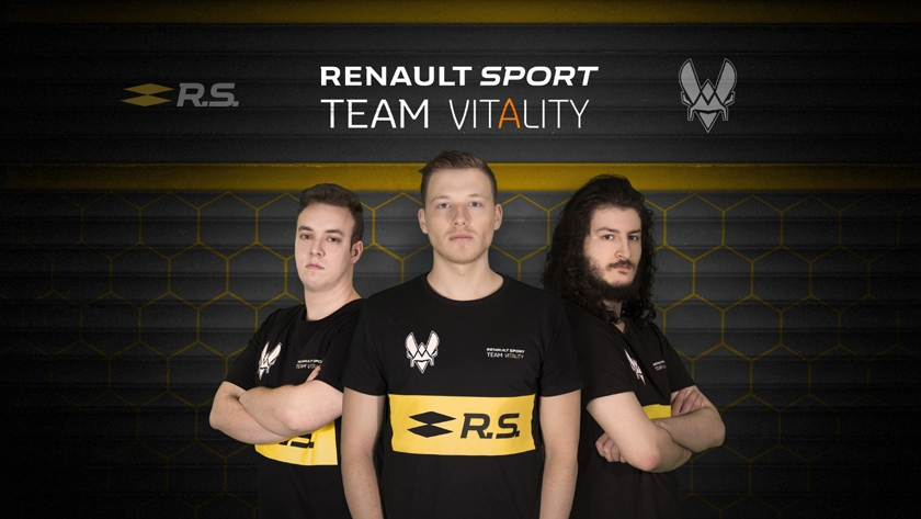 Neues Renault Sport Team Vitality startet bei eSport-Meisterschaften
