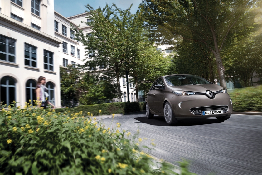 Renault ZOE im Shuttle-Dienst der lit.COLOGNE