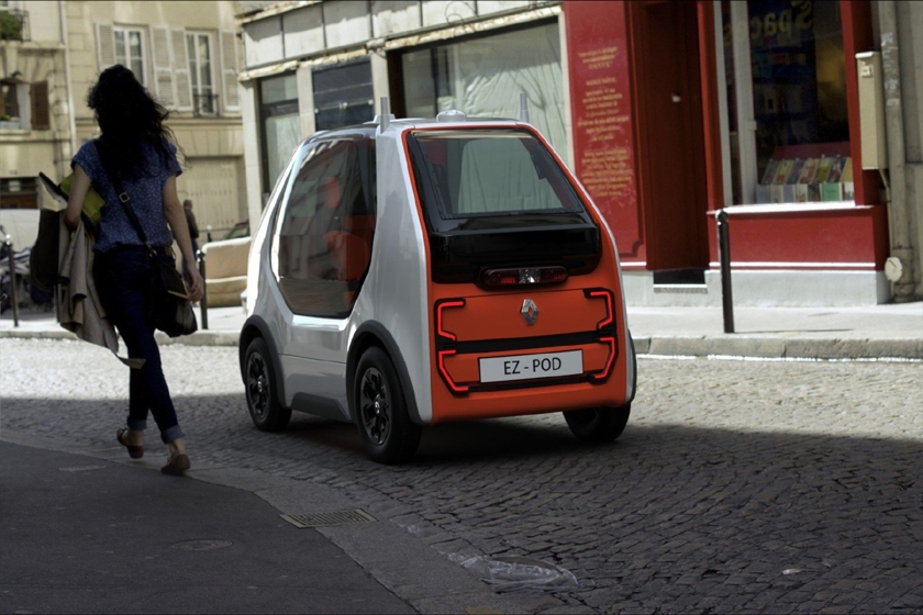 Renault EZ-POD, an exploratory vehicle for the first and last Mile