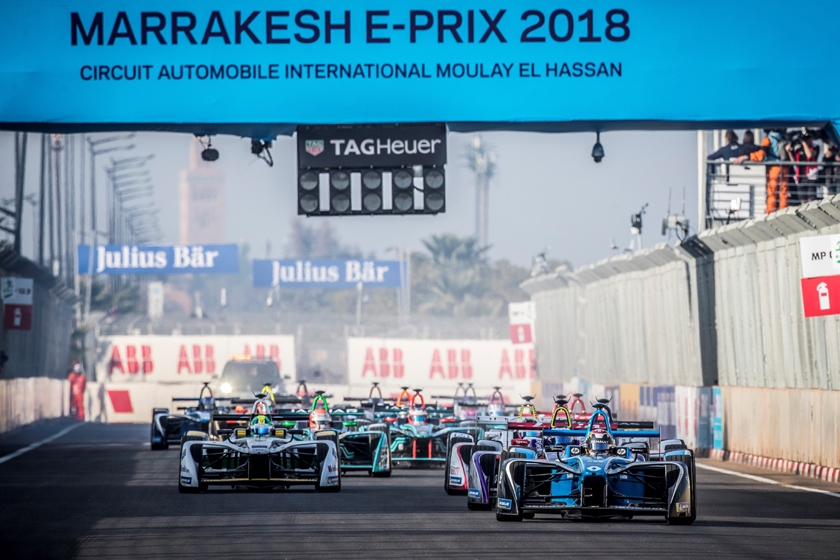 Renault e.dams sur le podium à Marrakech