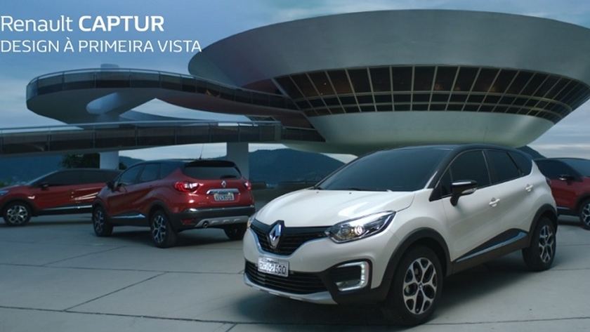 Campanha de lançamento do Renault Captur valoriza o design sensual e elegante do novo SUV
