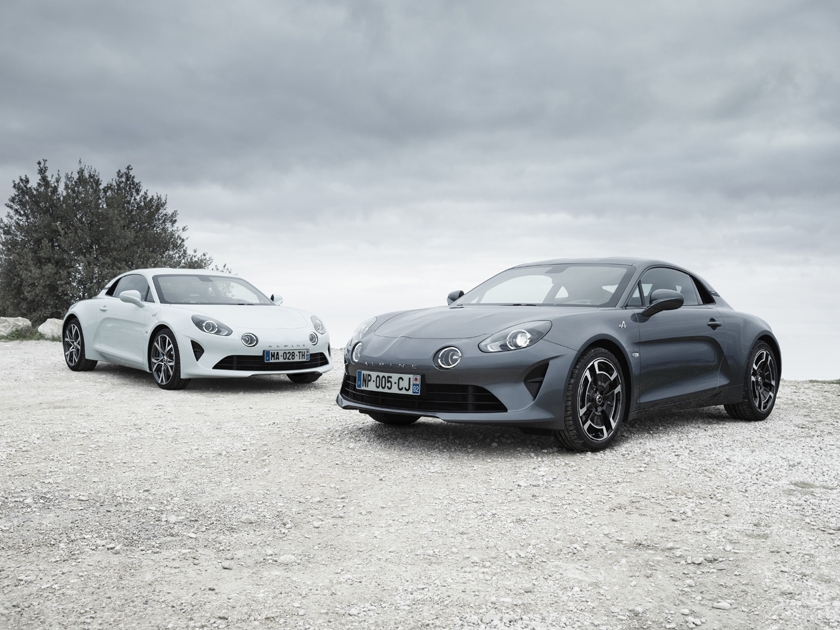 Zwei neue Varianten für die Alpine A110