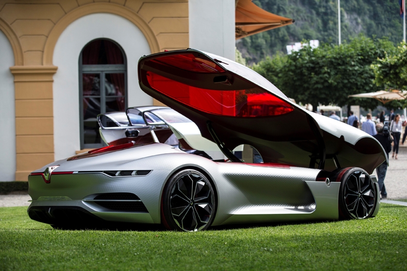 Renault TREZOR, élu plus beau concept-car au concours d’élégance de Villa d’Este