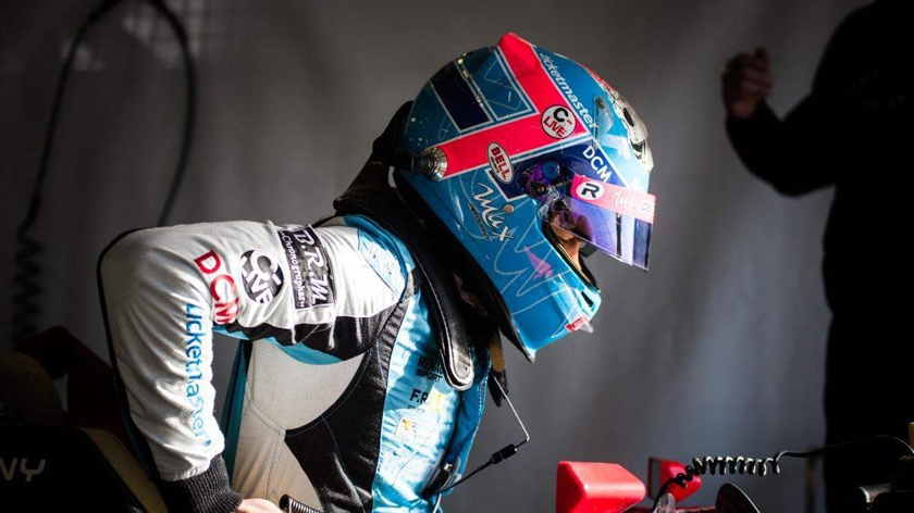 Max Defourny devant pour la première journée d’essais au Nürburgring