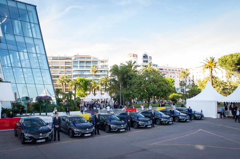 Renault transporte le 70e Festival de Cannes