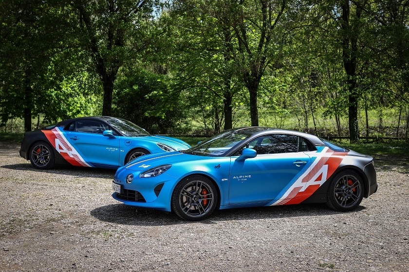 Voici les Alpine A110 Trackside!