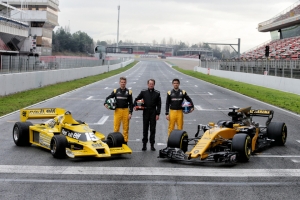 Renault celebrates 40 year Formula 1 anniversary