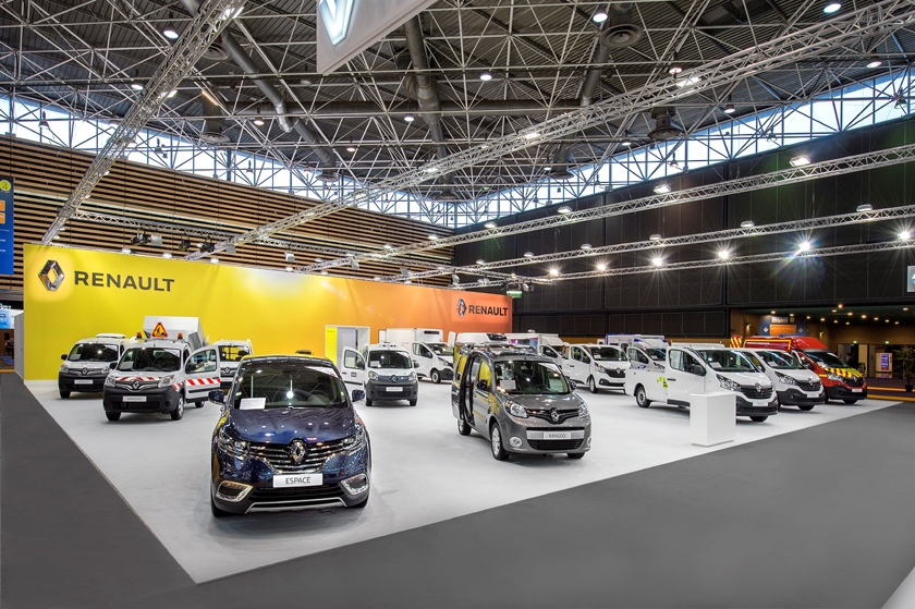 Expert dans le domaine des véhicules transformés, Renault sera présent au salon Solutrans 2017