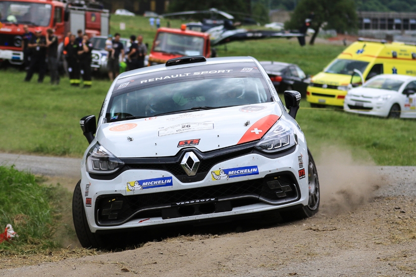 Rallye du Chablais, 2.-3. Juni 2017: Aurélien Devanthéry – Michaël Volluz gewinnen den zweiten Lauf der Clio R3T Trophy ALPS 2017