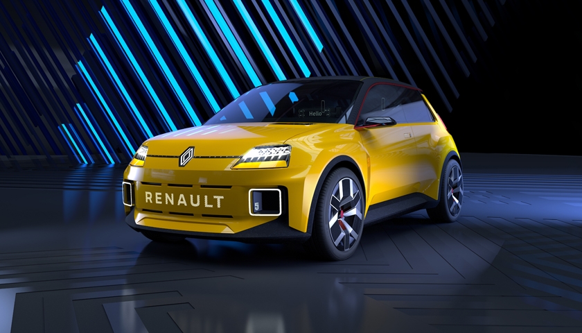 Renault 5 Prototype: um olhar especial para os faróis