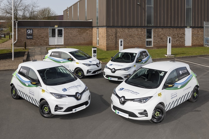 Renault ZOE Van helps to Power Change in the SSE Fleet