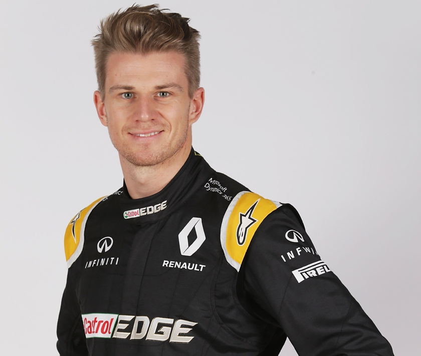 Nico Hülkenberg im Renault Formel 1-Cockpit