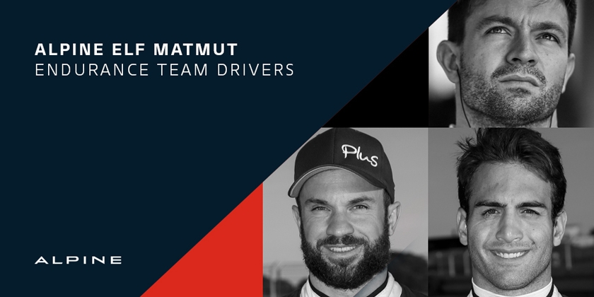 Alpine Elf Matmut Team annonce ses pilotes pour le Championnat du Monde FIA WEC