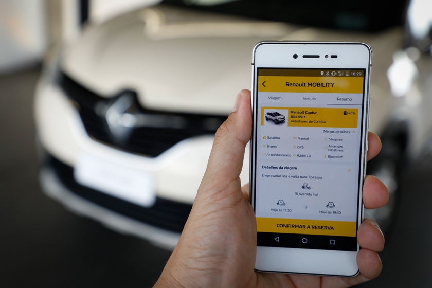 Renault lança projeto de Car Sharing para os colaboradores