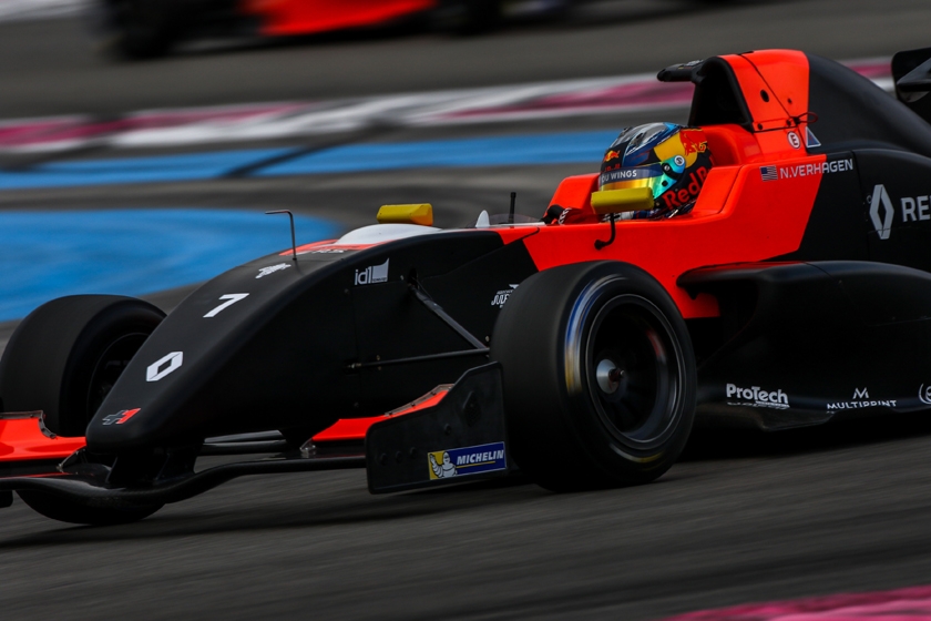 Neil Verhagen sets the pace at Circuit Paul Ricard