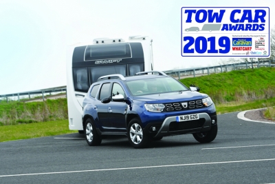 Great Value Dacia Duster carries off honours in 2019 Tow Car Awards