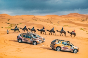 Armed forces charity complete 2,000km extreme Saharan rally in Dacia Dusters