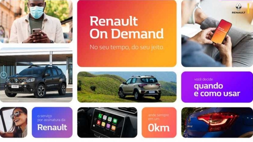 Renault On Demand chega a 1.500 contratos desde o lançamento em janeiro