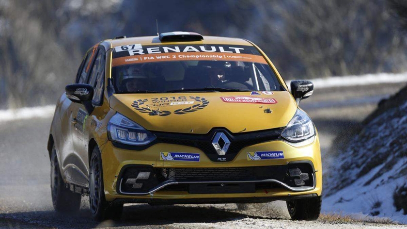 Tir groupé pour les Renault Clio R3T au Rallye Monte-Carlo