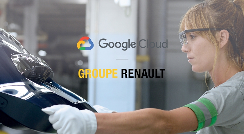 Grupo Renault e Google Cloud fazem parceria para acelerar indústria 4.0