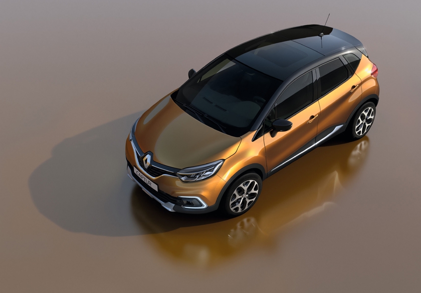 Renault Captur mit prägnanter SUV-Optik und individueller Ausstattung