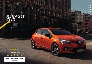 The all-new Renault Clio named by EURONCAP Best in Class Supermini in Terms of Safety