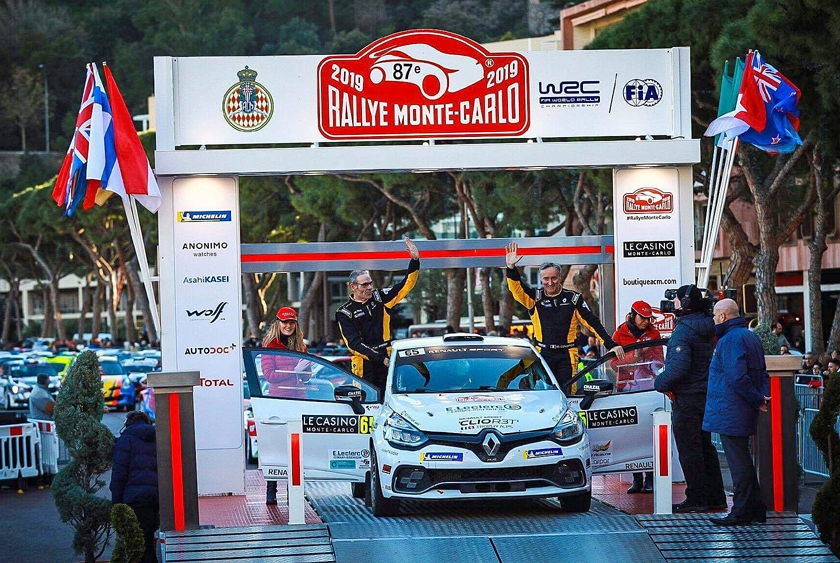 Rallye Monte-Carlo 2019: Olivier Courtois – Hubert Risser brillieren mit 2. Platz!