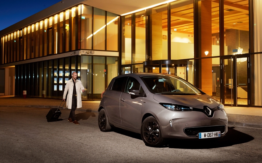Renault ZOE im Shuttledienst beim Deutschen Städtetag