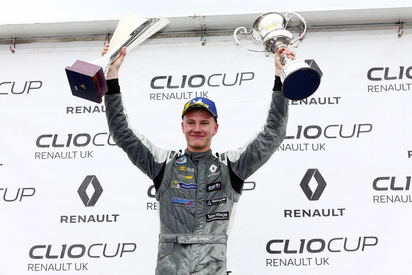 James Dorlin provisionally crowned 2018 Renault UK Clio Cup Champion